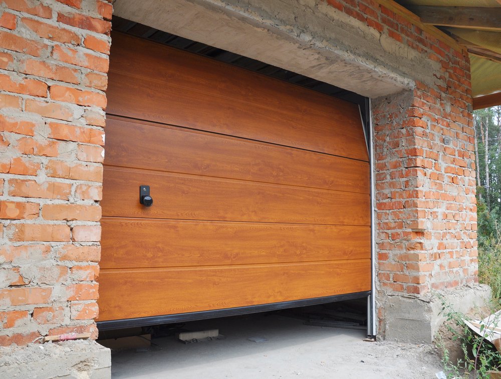 garage door after being repaired