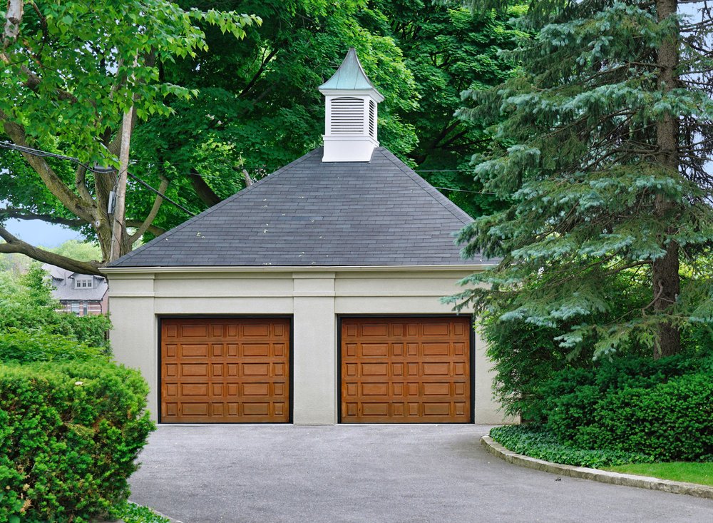 high end detached garage