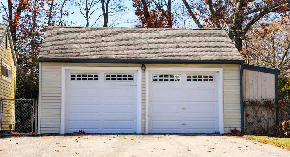 two car garage