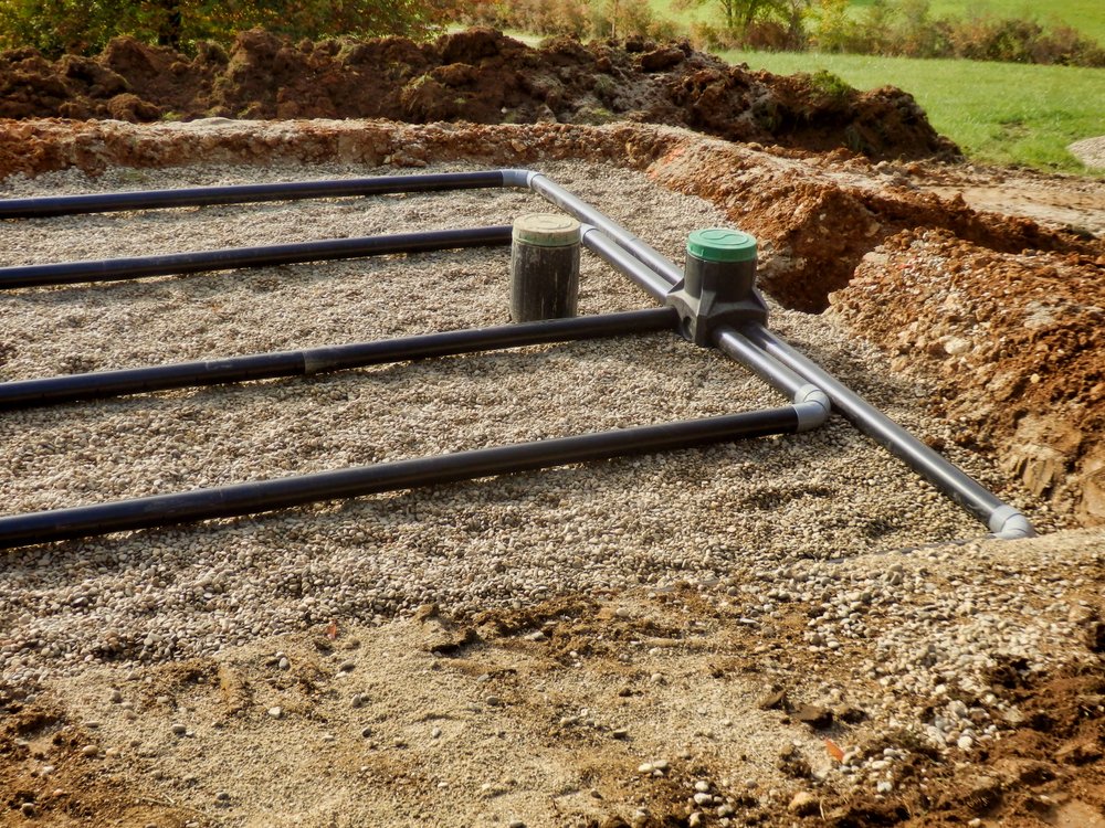 septic system pipes