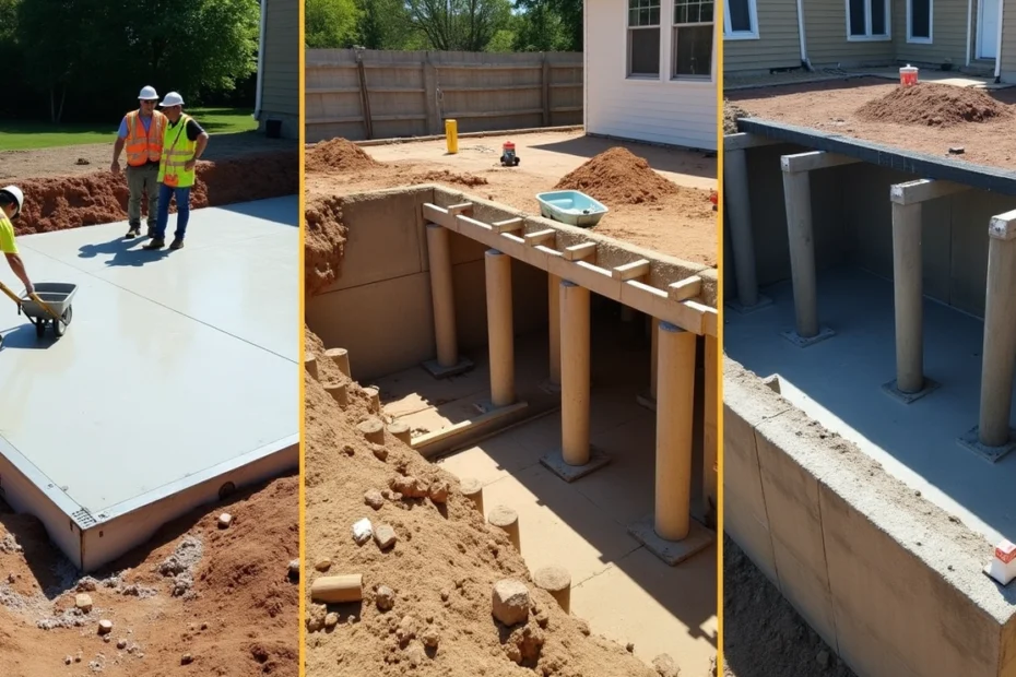 Garage Foundations: Expert Guide to Choosing Between Slab, Pier & Elevated Floors